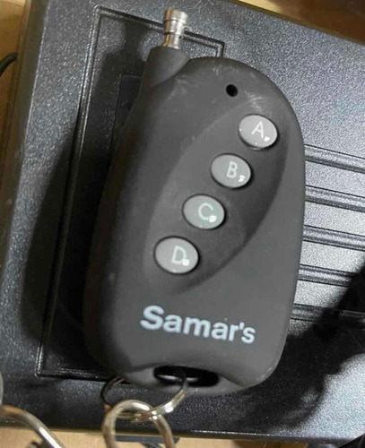 Control Samars 4 Botones Con Antena Para Portón Eléctrico