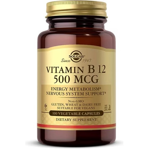 Vitamina B12 500mcg 100 Capsula