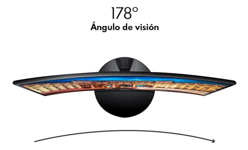 Imagen 2 de 4 de Monitor Gamer Samsung 27 Curvo Led Lc27f390 Fhd + Regalo