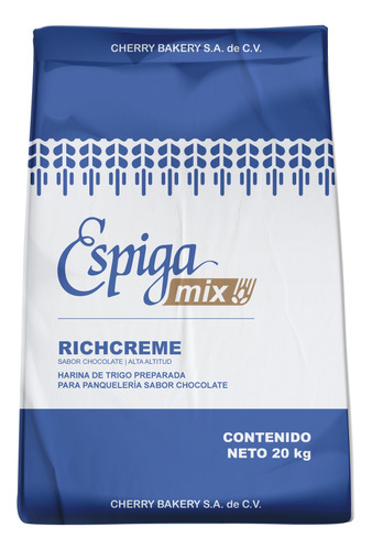 Harina Espiga Mix Richcreme Chocolate Bulto 20 Kg