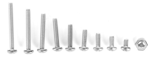 Tornillos De Máquina De Cabeza Plana, Tuercas Hexagonales De