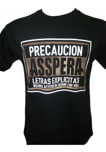 Remeras De Asspera Varios Modelos Rockería Que Sea Rock 