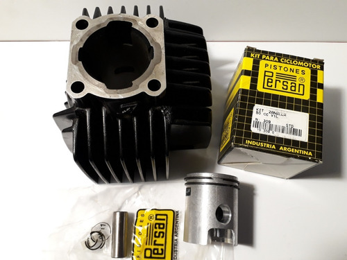Piston Persan Aros Kit Cilindro Zanella Vr 50cc Original