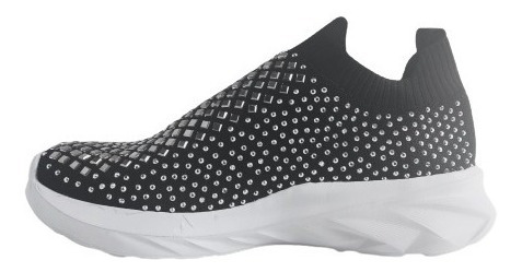 Imagen 2 de 7 de Tenis Moda Mujer Brillo Intenso
