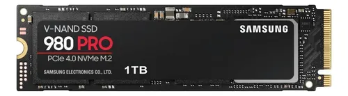 Ssd 1tb Samsung 980 Pro Nvme M.2 Pcie 4.0x4 Mz-v8p1t0b/am Cor Pre...