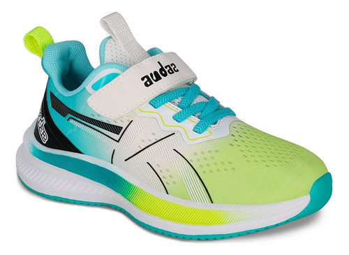 Tenis Coqueta Y Audaz 205300-p Textil Verde Niños