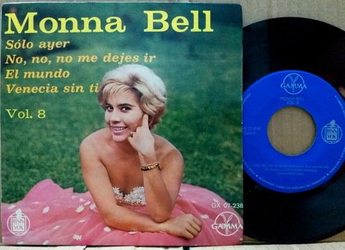 Monna Bell - Vol.8 - Ep Simple Mexico Año 1966 - Beatles
