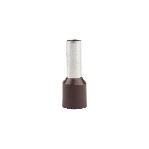 Pack - 3 Ferrule 10mm (8awg) Café (100 Un)