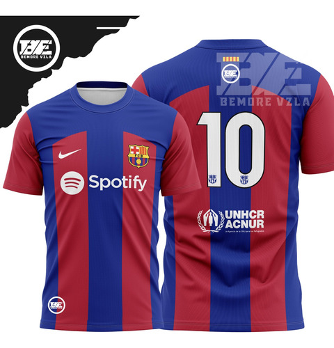 Franela De Futbol Equipo Barcelona Temporada 2023