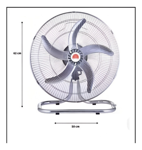 Pack 2 Ventilador Pedestal 3 En 1 18 Metálico Box Pared Pie