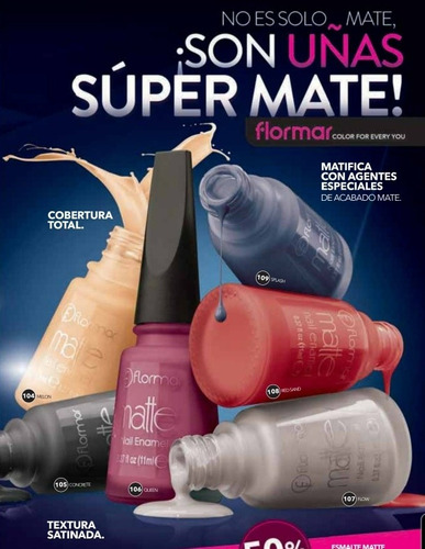 Esmaltes Matte Flormar