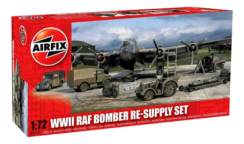 Wwii Raf Bomber Re-supply Set Airfix A05330 1:72