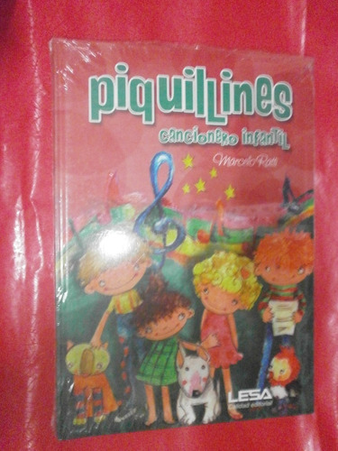 Piquillines Cancionero Infantil - Marcelo Ratti Ed. Lesa +cd