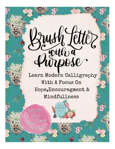 comprar Libro: Letras Con Pincel Con Un Propósito: Aprende Lo Modern