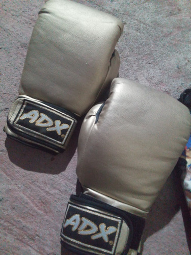 Guantes De Boxeo Adx (mexicanos) 12 Onzas. Con Estuche.