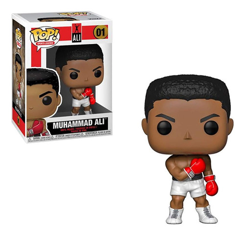 Funko Pop Muhammad Ali 01 Boxer Legend Del Deporte Original