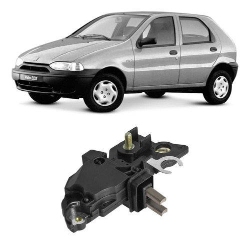 Regulador Voltagem Alternador Fiat Palio Ducato Gauss Ga282