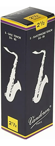 Vandoren Sr2225 Saxo Tenor Tradicional Cañas Fuerza 2.5;