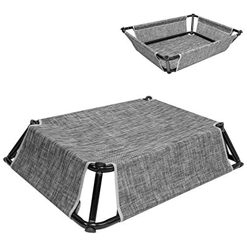 Cama Elevada Reversible Mascotas Sportpet Designs - Tam...