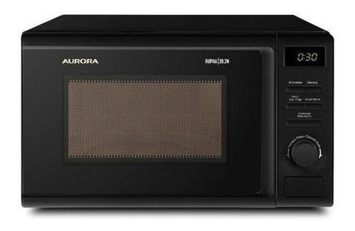 Microondas Aurora Rupha 20.2   Negro 19l 220v