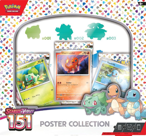 Pokemon Tcg Scarlet Violet 151 Coleccion Con Poster Ingles