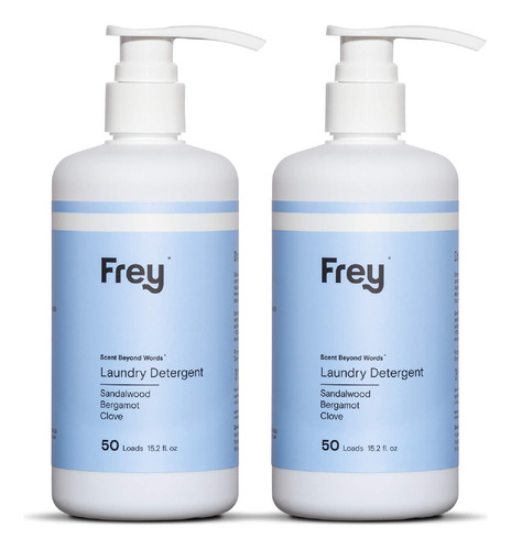 Frey Detergente Natural Concentrado Para Ropa  50 Cargas Co