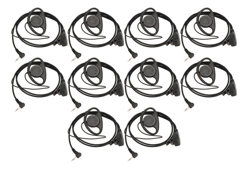 Auricular Walkie Talkie Para Galvanoplastia, 1 Pin, 2,5 Mm