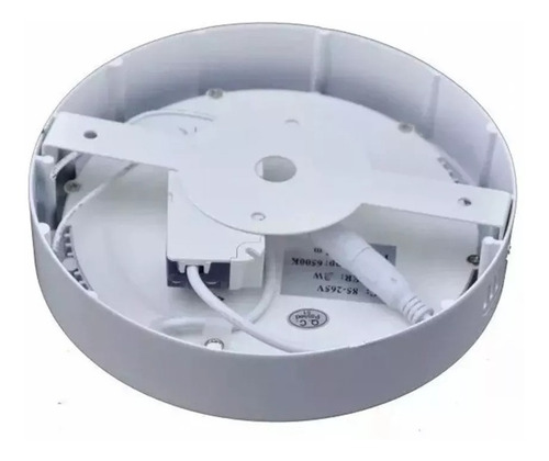 Imagen 2 de 9 de Panel Plafon 24w Redondo Led Spot Aplicar Exterior Aplique