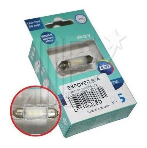 Lampara Led Philips Festoon 12v Festoon 38 Mm