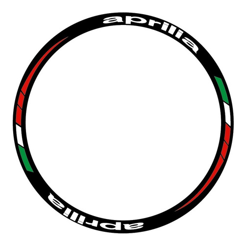 Stickers, Reflejantes Para Rin De Moto Aprilia