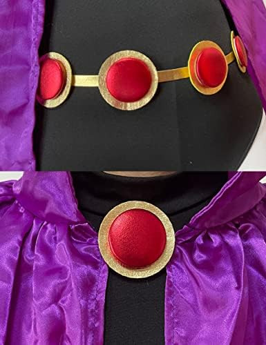 Conjunto De Disfraz De Cuervo Para Niños Con Cinturón, Mono,