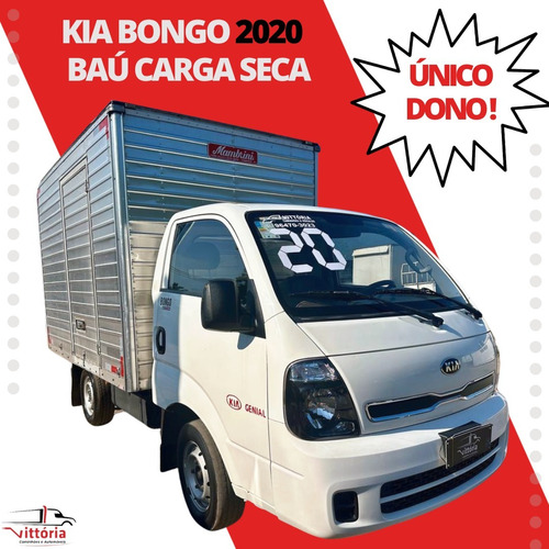 Kia Bongo K2500 Com Baú Carga Seca Ano 2020