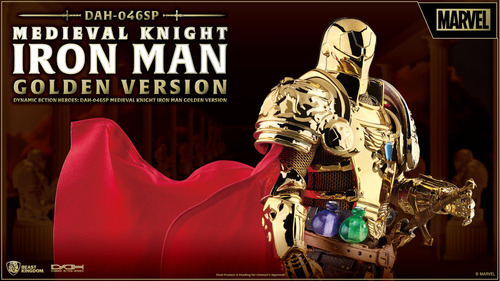 Beast Kingdom Dynamic: Marvel - Caballero Medieval Dorado
