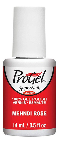 Esmalte Semipermanente Supernail Progel Mehndi Rose 14ml