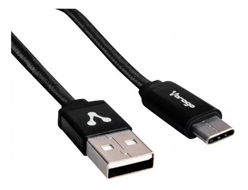 Cable Vorago Usb A Tipo C 2 Metros Negro Cab-214-bk /v /v