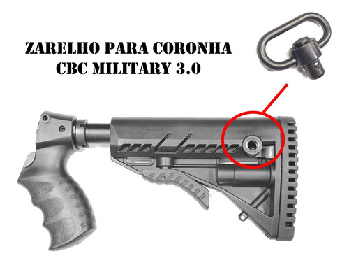 Imagem 2 de 8 de Zarelho De Engate Rápido Para Bandoleira