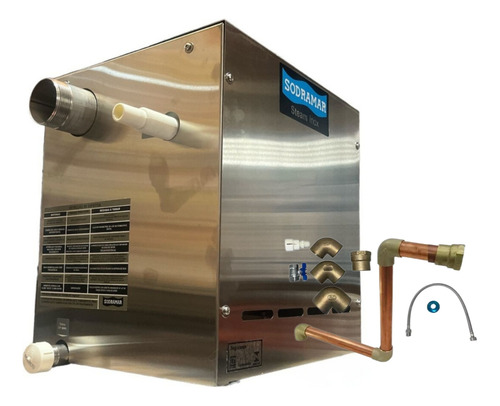 Sauna Vapor Sodramar 15kw Com Kit Instalação Cobre Até 25m³