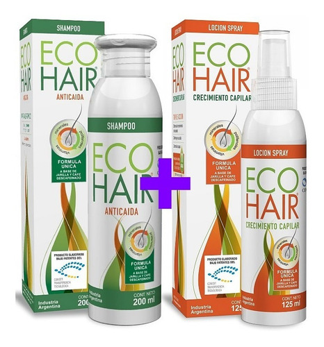 Eco-hair Trat. Caida Shampoo + Locion  Combo 