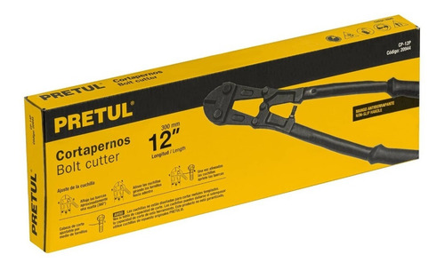 Imagen 6 de 8 de Cortapernos Tubular 12 Pulgadas Pretul 20944