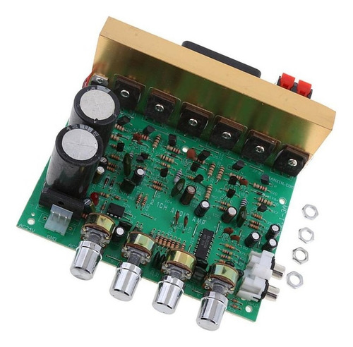 Placa Amplificadora De Áudio Subwoofer 2.1 Canais 200w Alta