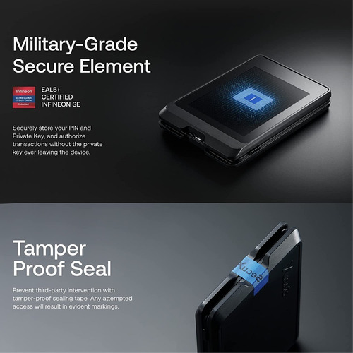 Imagem 6 de 6 de Carteira De Hardware Secux W10 Lacrada - Revenda Oficial