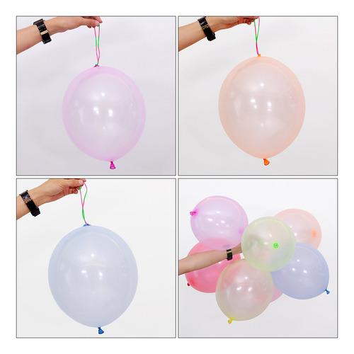 50 Piezas De Globos De Látex Para Perforar Globos, Globos Pl