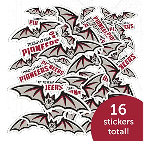 Transylvania University Sticker Pioneers Stickers Vinyl...