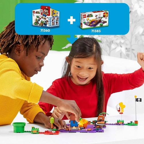 Imagen 6 de 10 de Lego Super Mario 71383 Pantano Venenoso De Wiggler 374 Pzs