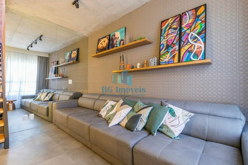 Imagem 3 de 21 de Apartamento Cobertura 135m² À Venda Com 2 Quartos 1 Suíte E 2 Vagas Na Vila Leopoldina-sp - Bg22-372