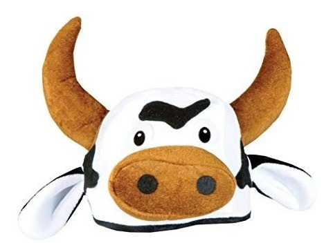 Gorro De Tejido Suave En Forma De Cabeza De Vaca, Beistle 