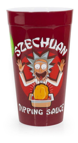 Vaso - Rick & Morty - Rojo - Licencia Oficial