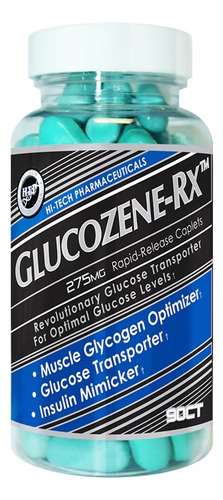 Hi-tech Pharmaceuticals Glucozene Rx 90 Tabletas Sabor Cápsulas