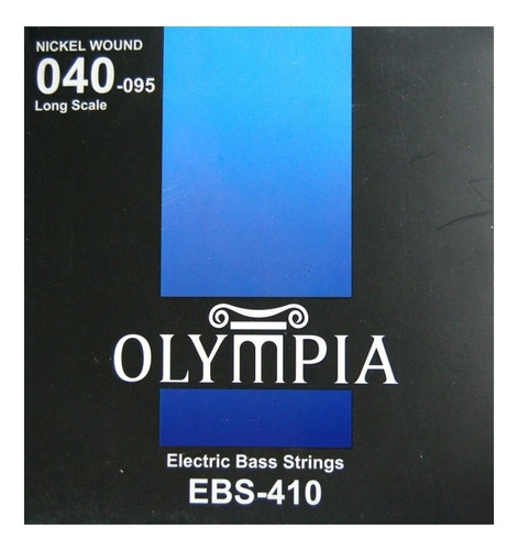 Olympia Cuerdas Bajo Eléctrico 4 Cuerdas Cal 40-95