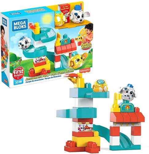 Juego Beb Bloques Fisher Price Parque Cachorritos Megabloks